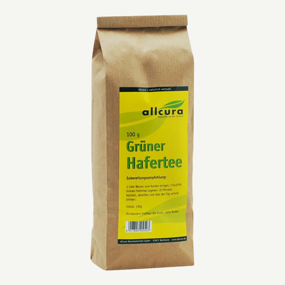 allcura Grüner Hafertee, lose