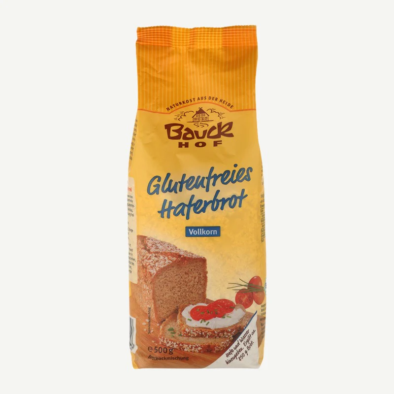 Bauckhof Bio Glutenfreies Haferbrot, Mehl - Image 2