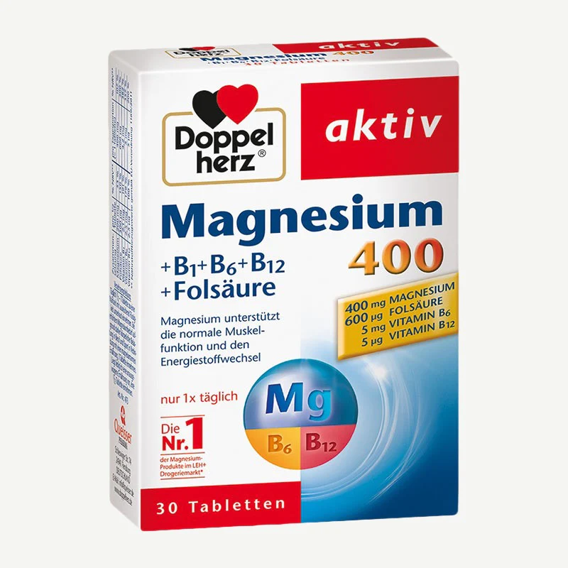 Doppelherz Magnesium 400 + B1 + B6 + B12 - Image 3