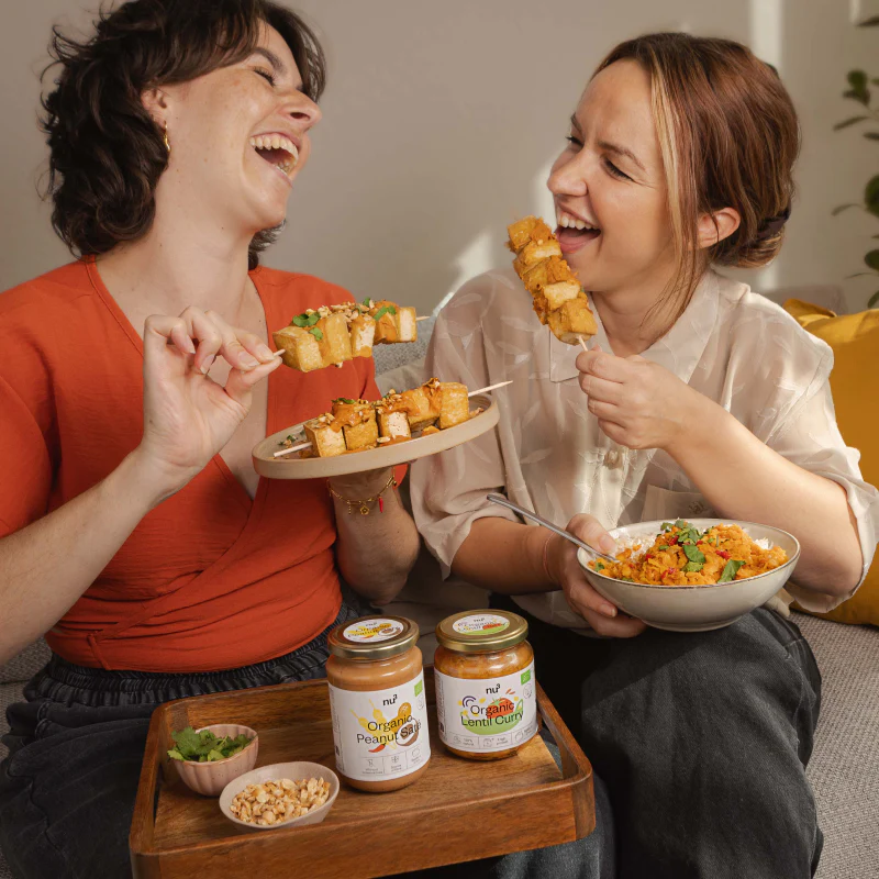 nu3 Bio Erdnuss-Saté-Sauce + Bio Linsen-Curry - Image 3