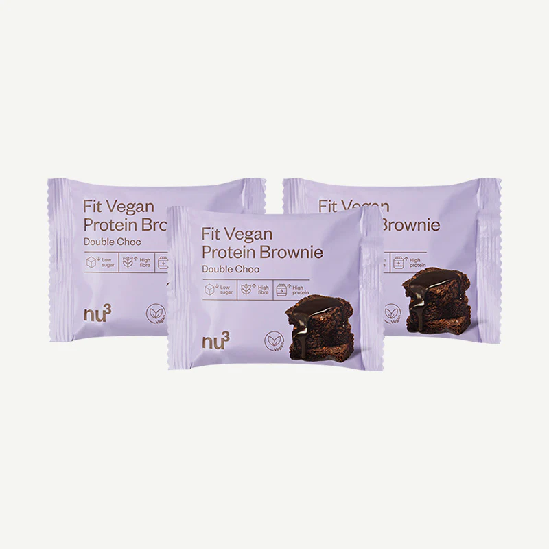 nu3 Fit Vegan Protein Brownie - Image 4