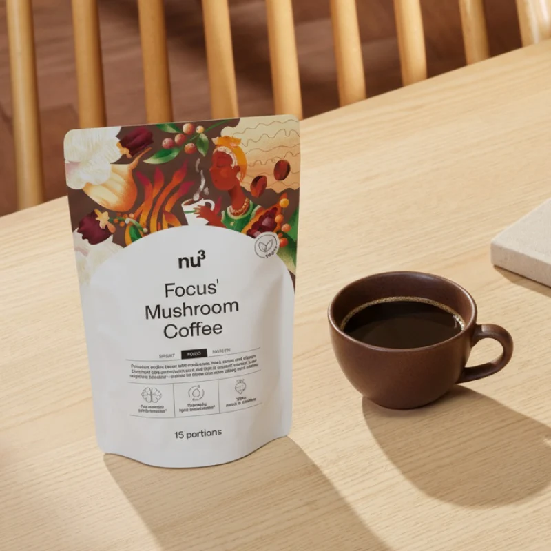 nu3 Focus¹ Mushroom Coffee - Image 2