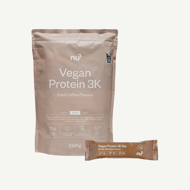 nu3 Vegan Protein 3K Pulver + Vegan Protein 3K Bar - Image 4