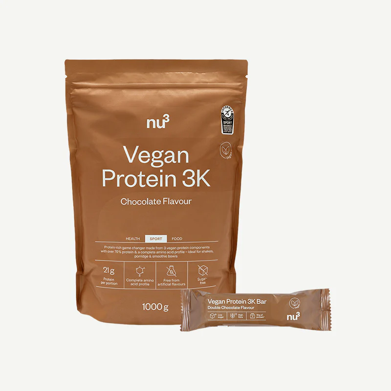 nu3 Vegan Protein 3K Pulver + Vegan Protein 3K Bar - Image 6