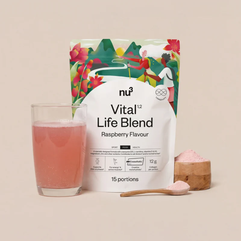 nu3 Vital¹ʼ² Life Blend Raspberry Flavour - Image 3