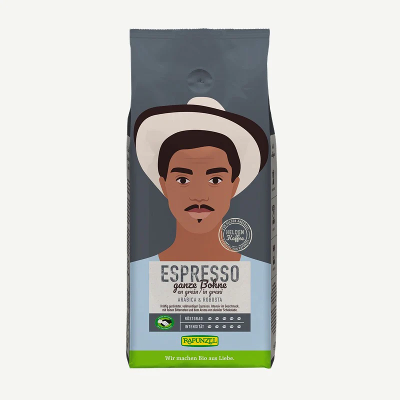 RAPUNZEL Heldenkaffee Espresso, ganze Bohne