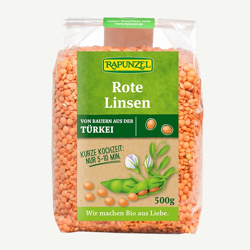 RAPUNZEL Bio Rote Linsen - Image 2