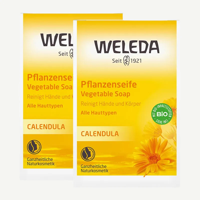 Weleda Pflanzenseife, Calendula - Image 2