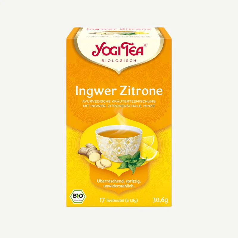 Yogi Tea Bio Ingwer Zitrone - Image 2